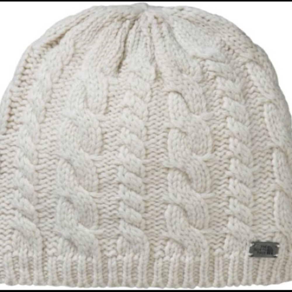 The North Face Fuzzy Cable Knit Beanie